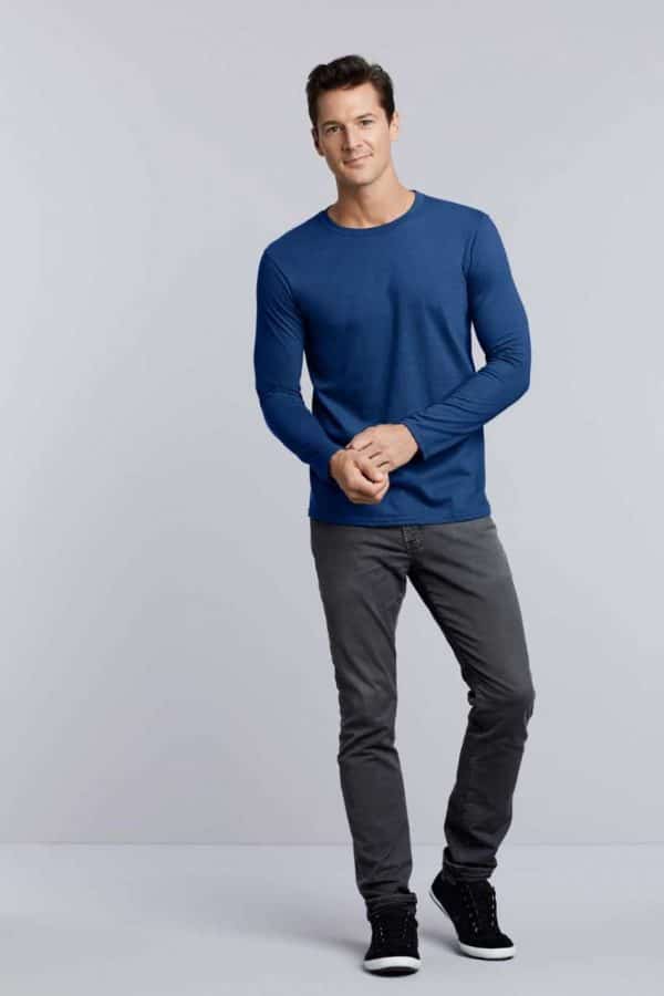 Gildan SOFTSTYLE® ADULT LONG SLEEVE T-SHIRT Pólók/T-Shirt