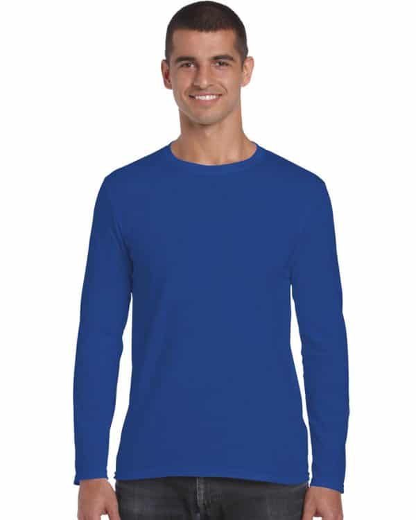 Royal Gildan SOFTSTYLE® ADULT LONG SLEEVE T-SHIRT Pólók/T-Shirt