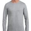 RS Sport Grey Gildan SOFTSTYLE® ADULT LONG SLEEVE T-SHIRT Pólók/T-Shirt