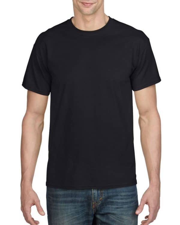 Black Gildan DRYBLEND® ADULT T-SHIRT Pólók/T-Shirt