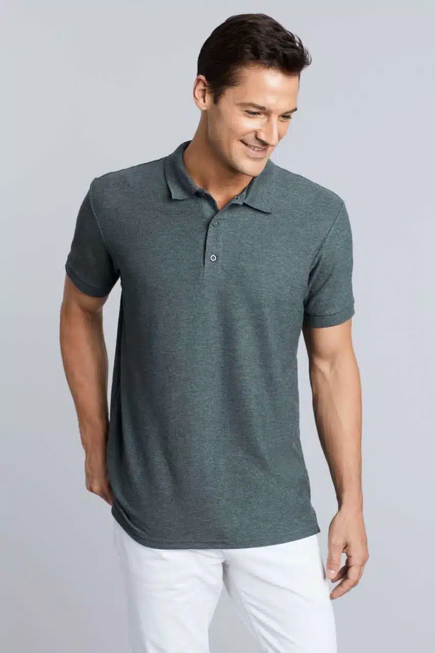 Gildan PREMIUM COTTON® ADULT DOUBLE PIQUÉ POLO Galléros pólók