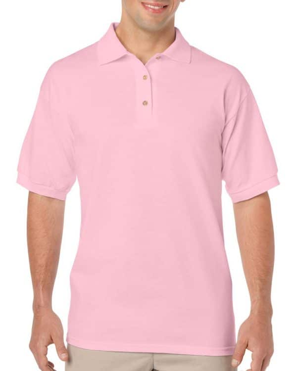 Light Pink Gildan DRYBLEND® ADULT JERSEY POLO SHIRT Galléros pólók