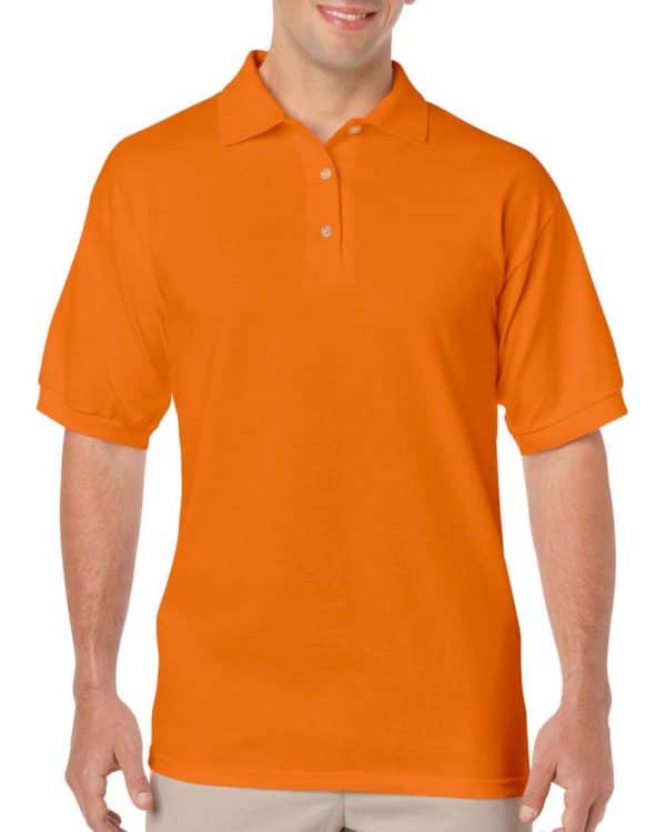 S.Orange Gildan DRYBLEND® ADULT JERSEY POLO SHIRT Galléros pólók