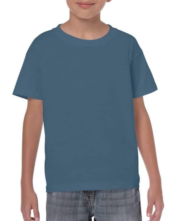 Indigo Blue Gildan HEAVY COTTON™ YOUTH T-SHIRT Gyermek ruházat