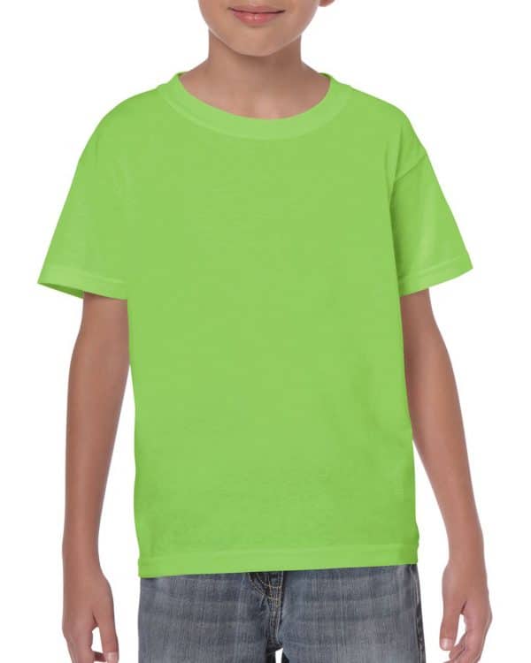 Lime Gildan HEAVY COTTON™ YOUTH T-SHIRT Gyermek ruházat