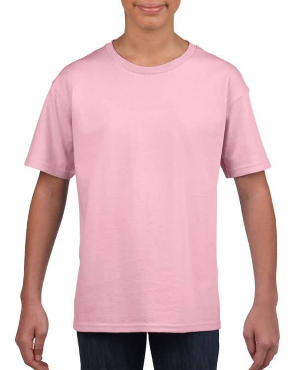 Light Pink Gildan SOFTSTYLE® YOUTH T-SHIRT Gyermek ruházat