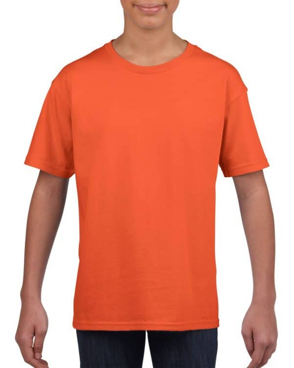 Orange Gildan SOFTSTYLE® YOUTH T-SHIRT Gyermek ruházat