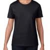 Black Gildan PREMIUM COTTON® LADIES' T-SHIRT Pólók/T-Shirt