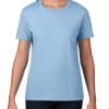 Light Blue Gildan PREMIUM COTTON® LADIES' T-SHIRT Pólók/T-Shirt