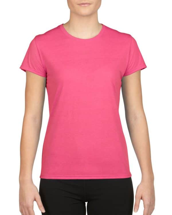 Safety Pink Gildan PERFORMANCE® LADIES' T-SHIRT Sport