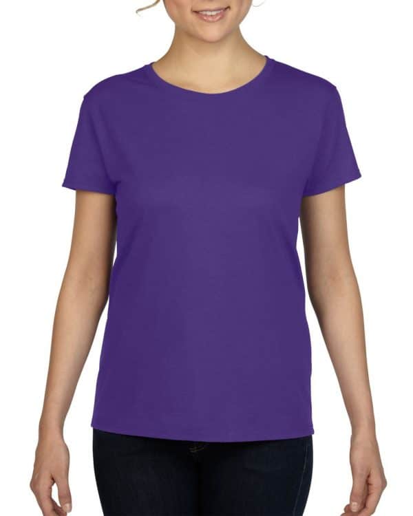 Lilac Gildan HEAVY COTTON™  LADIES' T-SHIRT Pólók/T-Shirt