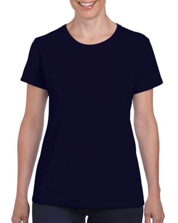 Navy Gildan HEAVY COTTON™  LADIES' T-SHIRT Pólók/T-Shirt