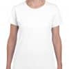 White Gildan HEAVY COTTON™  LADIES' T-SHIRT Pólók/T-Shirt