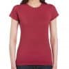 Antique Cherry Red Gildan SOFTSTYLE® LADIES' T-SHIRT Pólók/T-Shirt