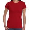 Cherry Red Gildan SOFTSTYLE® LADIES' T-SHIRT Pólók/T-Shirt