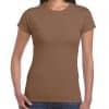 Chestnut Gildan SOFTSTYLE® LADIES' T-SHIRT Pólók/T-Shirt