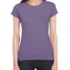 Heather Purple Gildan SOFTSTYLE® LADIES' T-SHIRT Pólók/T-Shirt