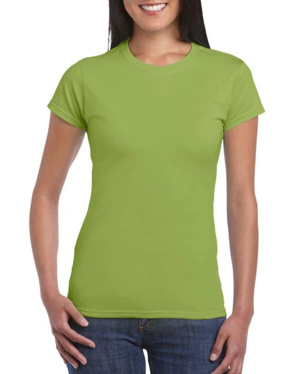 Kiwi Gildan SOFTSTYLE® LADIES' T-SHIRT Pólók/T-Shirt