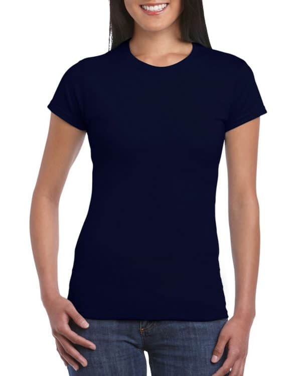 Navy Gildan SOFTSTYLE® LADIES' T-SHIRT Pólók/T-Shirt