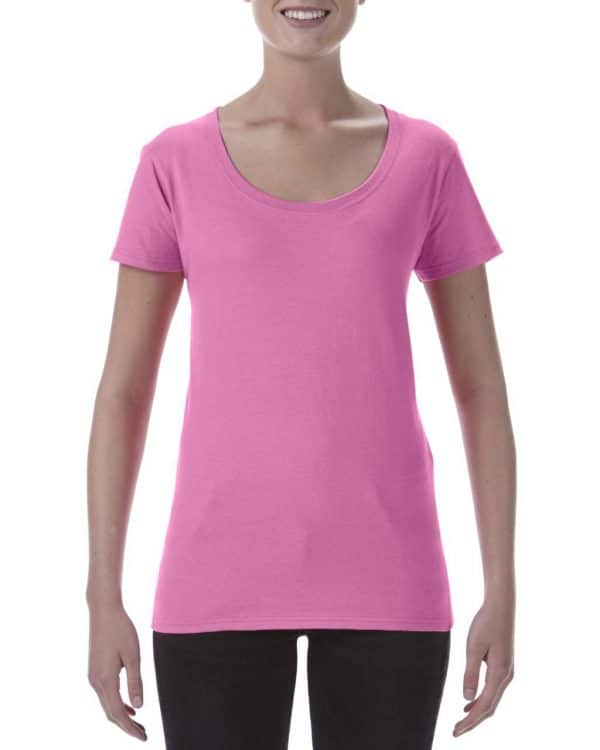 Azalea Gildan SOFTSTYLE® LADIES' DEEP SCOOP T-SHIRT Pólók/T-Shirt