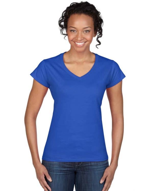 Royal Gildan SOFTSTYLE® LADIES' V-NECK T-SHIRT Pólók/T-Shirt