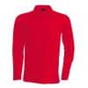 Red Kariban MEN'S LONG-SLEEVED POLO SHIRT Galléros pólók