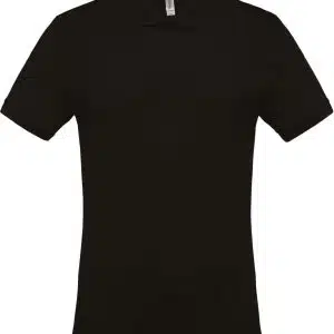 Black Kariban MEN'S SHORT-SLEEVED PIQUÉ POLO SHIRT Galléros pólók