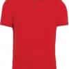 Red Kariban MEN'S SHORT SLEEVE JERSEY POLO SHIRT Galléros pólók