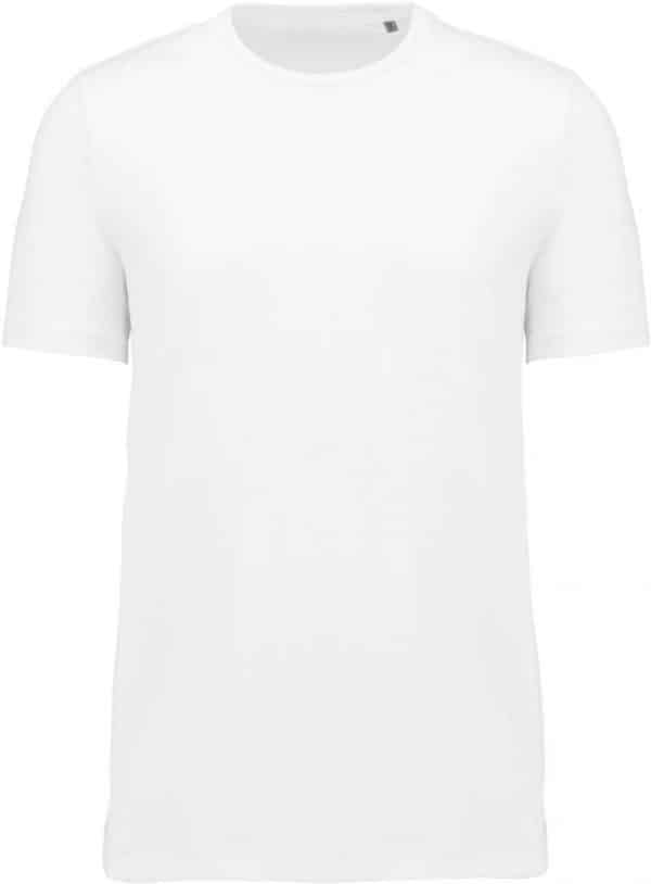 White Kariban MEN’S SUPIMA® CREW NECK SHORT SLEEVE T-SHIRT Pólók/T-Shirt