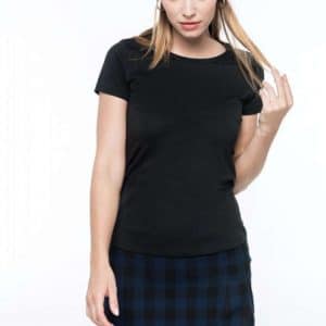 Kariban LADIES' SUPIMA® CREW NECK SHORT SLEEVE T-SHIRT Pólók/T-Shirt