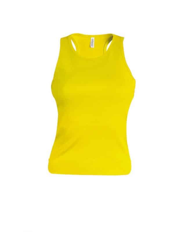 True Yellow Kariban ANGELINA - LADIES' VEST Pólók/T-Shirt