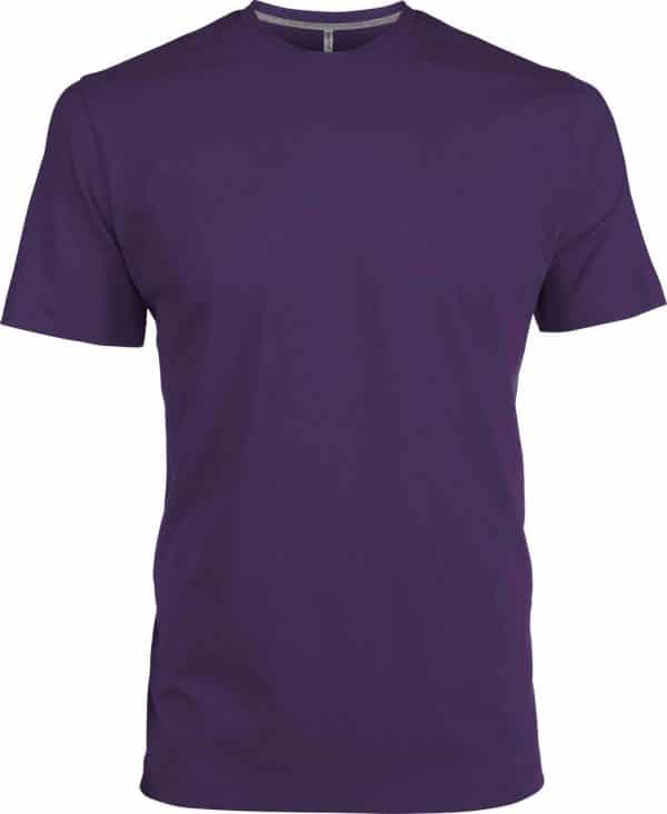 Purple Kariban SHORT SLEEVE CREW NECK T-SHIRT Pólók/T-Shirt
