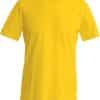 Yellow Kariban SHORT SLEEVE CREW NECK T-SHIRT Pólók/T-Shirt