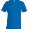Light Royal Blue Kariban MEN'S SHORT SLEEVE V-NECK T-SHIRT Pólók/T-Shirt
