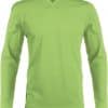 Lime Kariban MEN’S LONG SLEEVE V-NECK T-SHIRT Pólók/T-Shirt