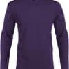 Purple Kariban MEN’S LONG SLEEVE V-NECK T-SHIRT Pólók/T-Shirt