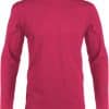 Fuchsia Kariban MEN’S LONG SLEEVE CREW NECK T-SHIRT Pólók/T-Shirt