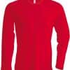 Red Kariban MEN’S LONG SLEEVE CREW NECK T-SHIRT Pólók/T-Shirt