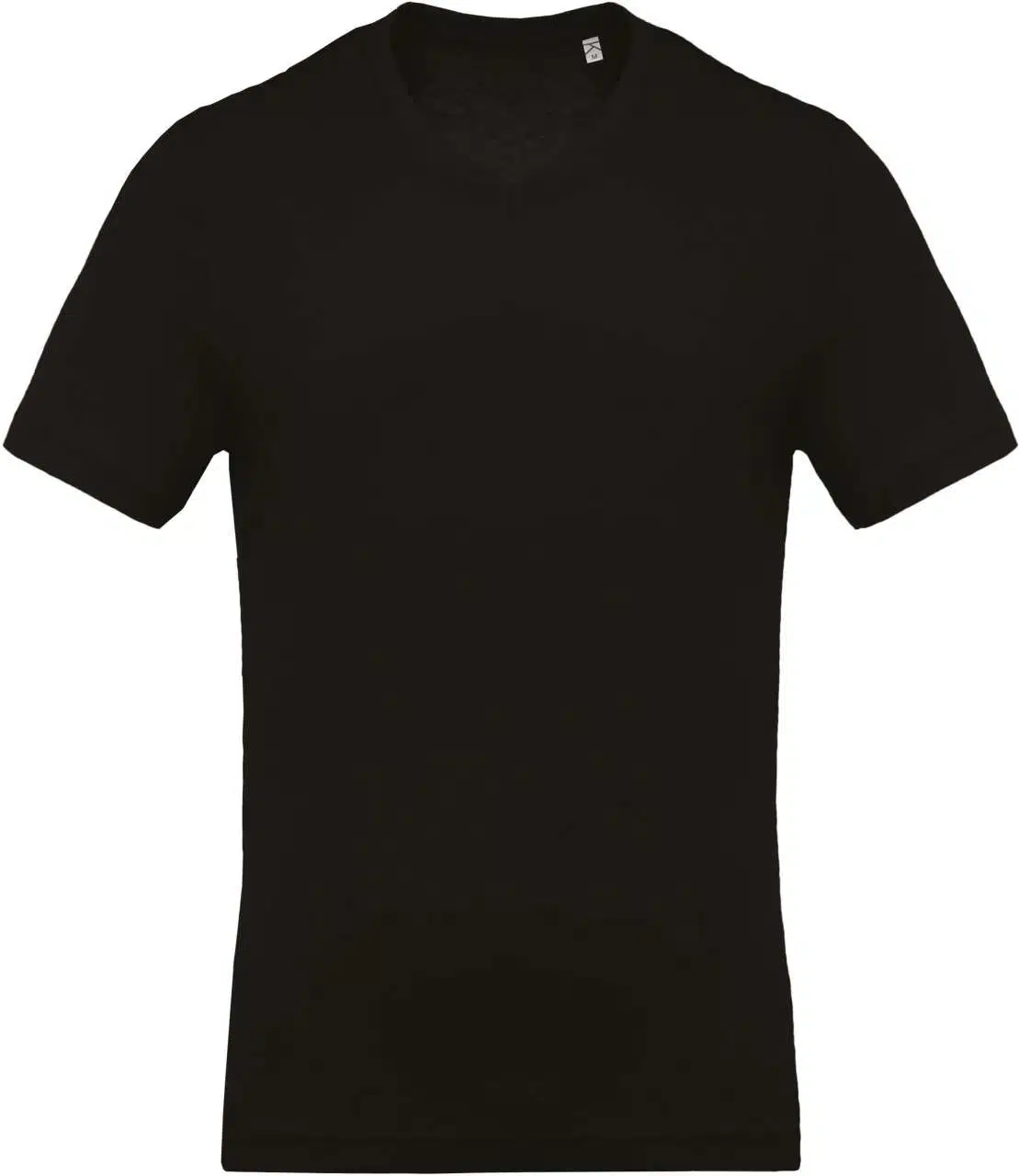 Black Kariban MEN'S SHORT-SLEEVED V-NECK T-SHIRT Pólók/T-Shirt