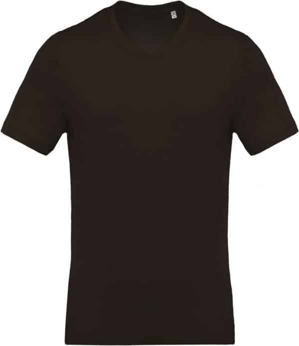 Dark Grey Kariban MEN'S SHORT-SLEEVED V-NECK T-SHIRT Pólók/T-Shirt