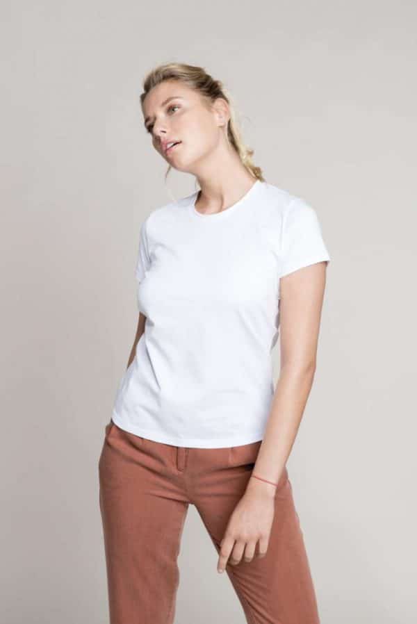 Kariban LADIES' SHORT SLEEVE CREW NECK T-SHIRT Pólók/T-Shirt