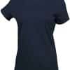 Dark Grey Kariban LADIES' SHORT SLEEVE CREW NECK T-SHIRT Pólók/T-Shirt