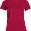 Fuchsia Kariban LADIES' SHORT SLEEVE CREW NECK T-SHIRT Pólók/T-Shirt