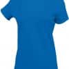 Light Royal Blue Kariban LADIES' SHORT SLEEVE CREW NECK T-SHIRT Pólók/T-Shirt