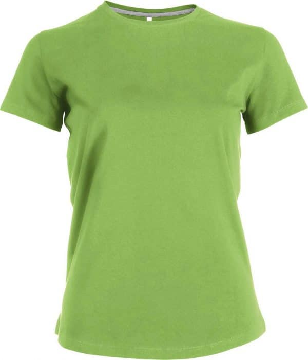 Lime Kariban LADIES' SHORT SLEEVE CREW NECK T-SHIRT Pólók/T-Shirt