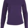 Purple Kariban LADIES' LONG SLEEVE CREW NECK T-SHIRT Pólók/T-Shirt