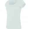 White Kariban LADIES’ BOAT NECK SHORT SLEEVE T-SHIRT Pólók/T-Shirt
