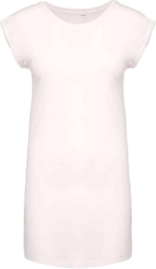 Off White Kariban LADIES' LONG T-SHIRT Pólók/T-Shirt