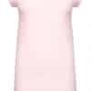 Pale Pink Kariban LADIES' LONG T-SHIRT Pólók/T-Shirt