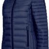 Navy Kariban LADIES' LIGHTWEIGHT HOODED PADDED JACKET Kabátok